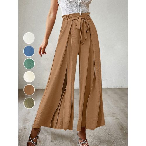 Loose Casual Plain Pants